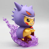 12cm Pokemon Figure Pikachu Cos Gengar Charizard Model Doll Collectible Toy Gifts Anime Figures