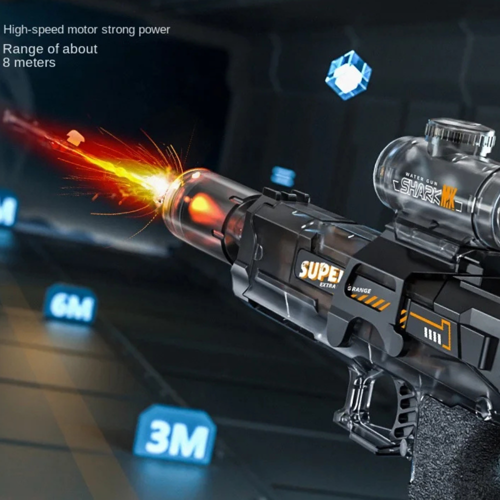 Electric Water Blaster with Light – Fun Outdoor Play for Kids & Adults