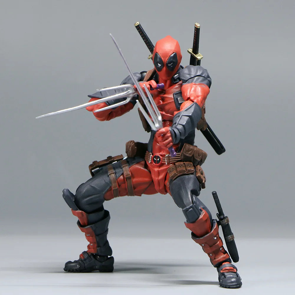 Yamaguchi Deadpool 2.0 Action Figure Toys 15cm Super Hero Dead Pool Movable Statues Model Doll Collectible