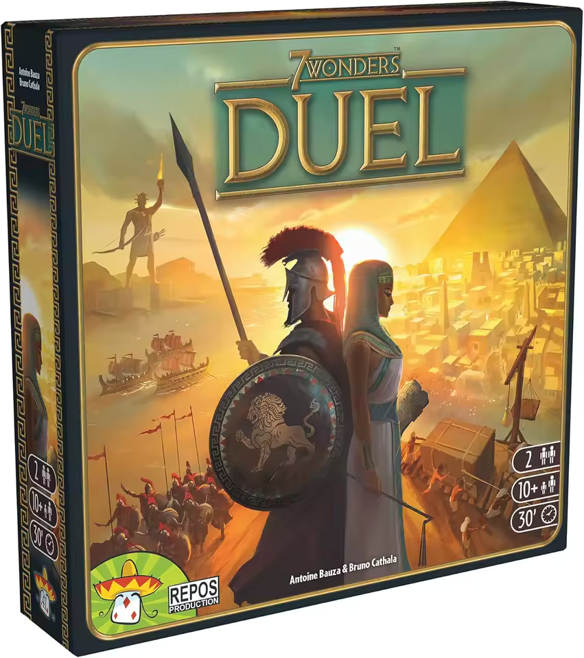 Board Games 7 Wonders Basic Duel English Version | Card Fans Friend Party Strategy Cards Multiplayer Games Collection Toys