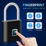 Smart Fingerprint Padlock – Waterproof Biometric Security Lock