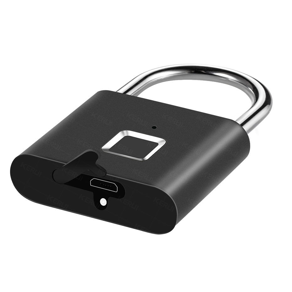 Smart Fingerprint Padlock – Waterproof Biometric Security Lock