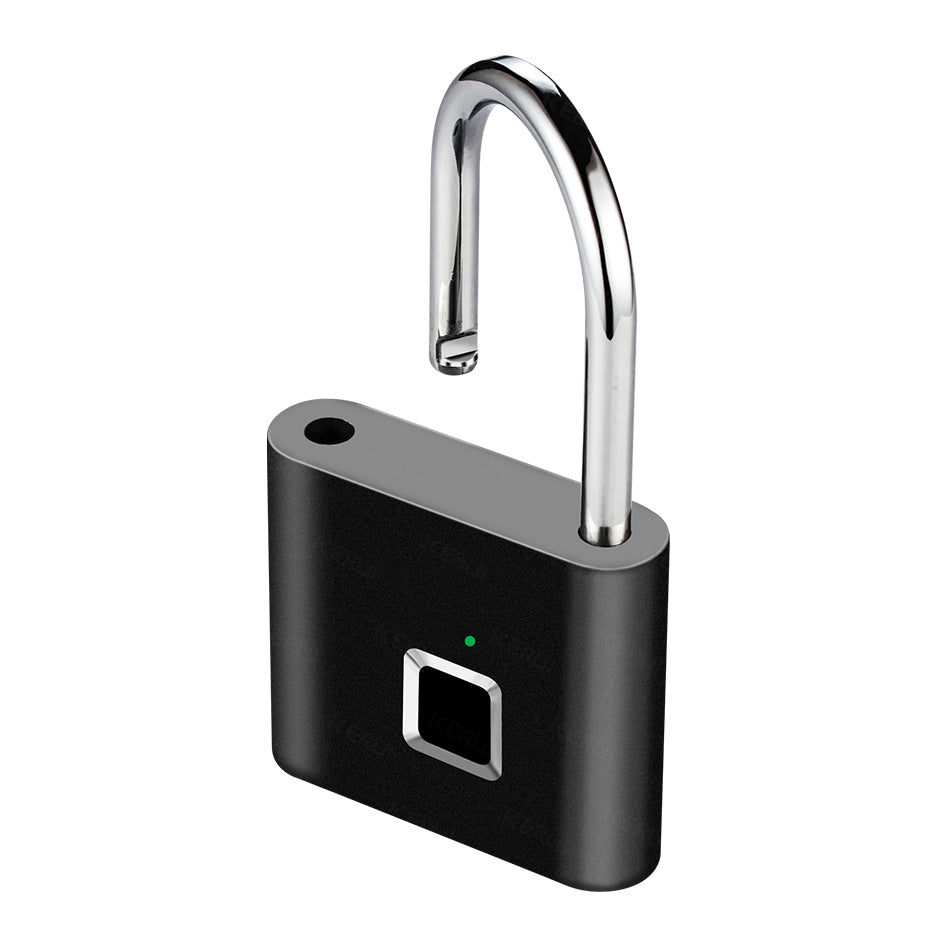 Smart Fingerprint Padlock – Waterproof Biometric Security Lock