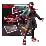 Marvel's Spider-Man Event Model Spider-Man Miles · SV · SHF· Morales Penny · Parker Anime Character Statue Action Toy