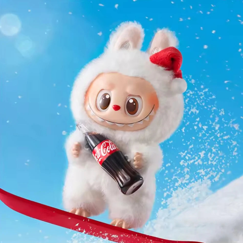 New Labubu Third Generation Blind Box Vinyl Plush Pendant Macaron Third Generation Blind Box Children'S Toy Collection Birthday Gift