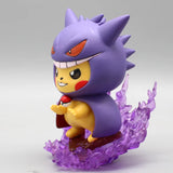 12cm Pokemon Figure Pikachu Cos Gengar Charizard Model Doll Collectible Toy Gifts Anime Figures