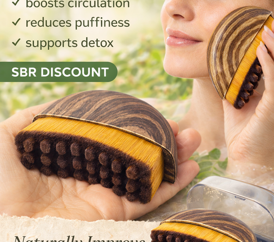 GlowSculpt™ Facial Massage Brush – Defined, De-Puffed Skin