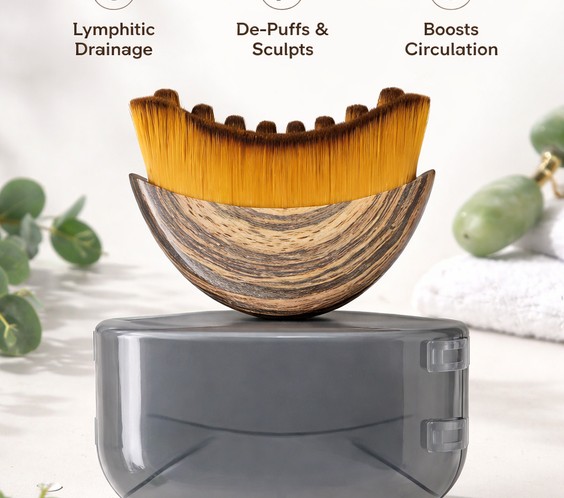 GlowSculpt™ Facial Massage Brush – Defined, De-Puffed Skin