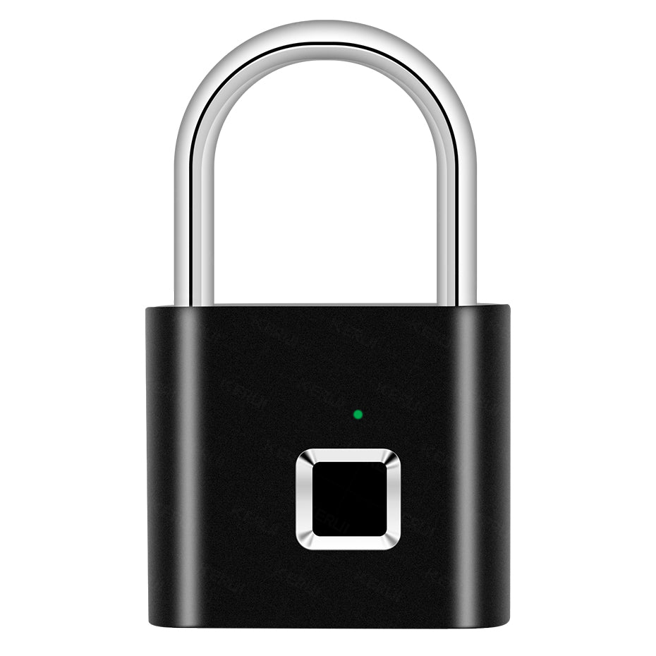 Smart Fingerprint Padlock – Waterproof Biometric Security Lock
