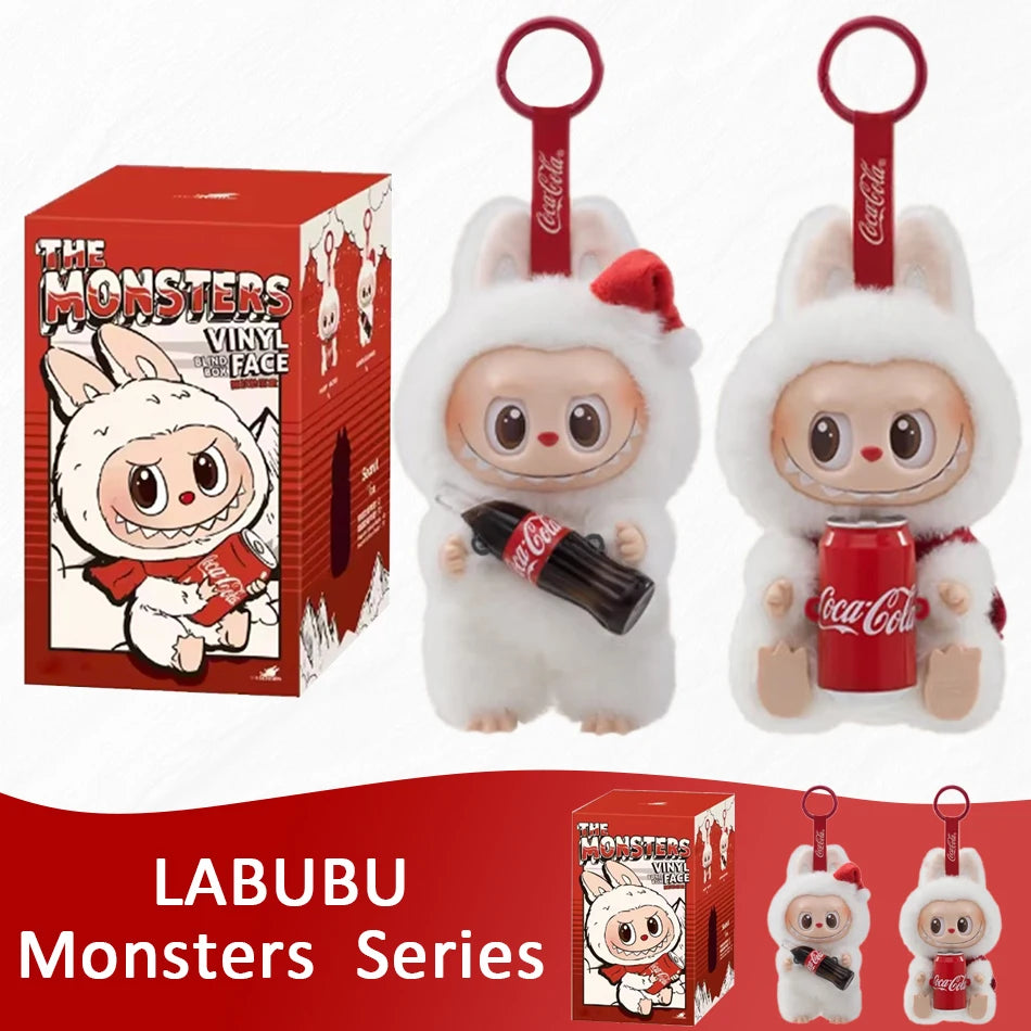 New Labubu Third Generation Blind Box Vinyl Plush Pendant Macaron Third Generation Blind Box Children'S Toy Collection Birthday Gift