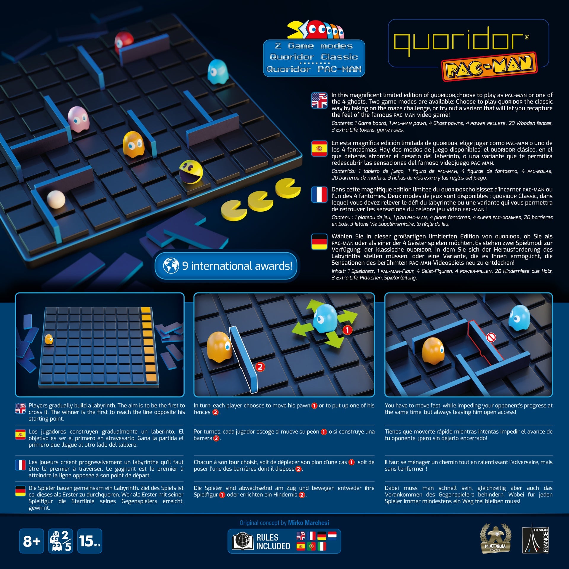 Quoridor: PAC-MAN