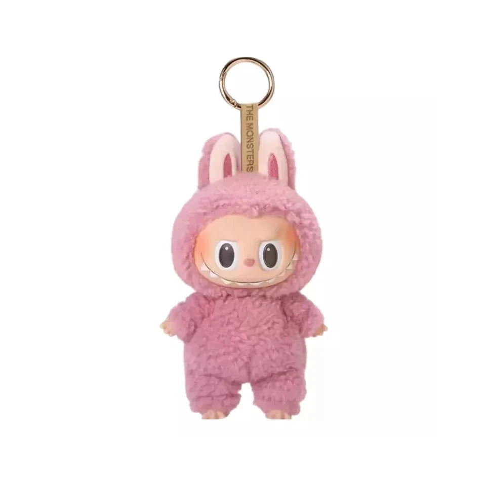 1:1 High Quality Monster Labubu Kawaii Blind Box PVC Anime Figure Keychain – Cute Pendant Doll Gift for Kids & Collectors